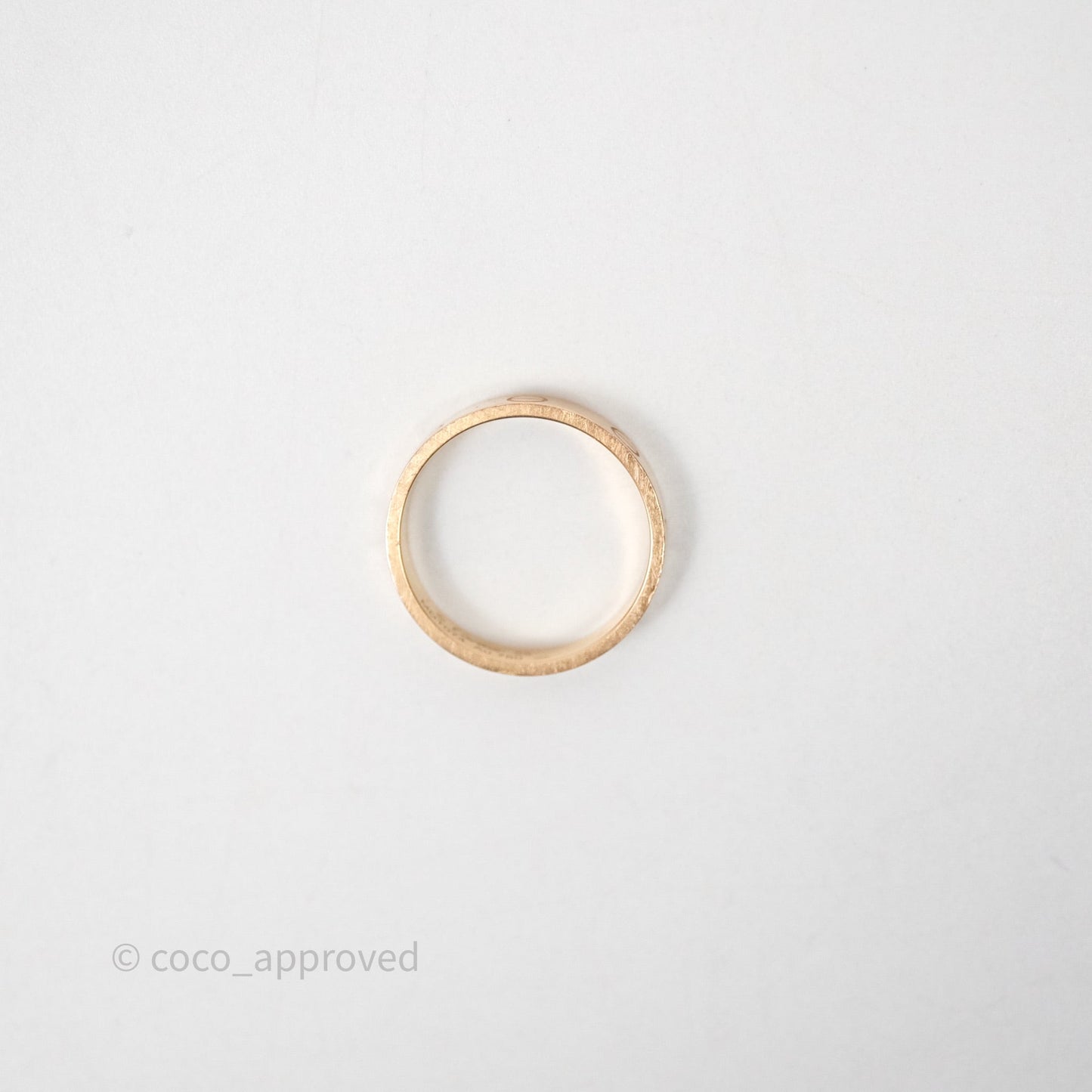 Cartier Love Ring Small Model Rose Gold