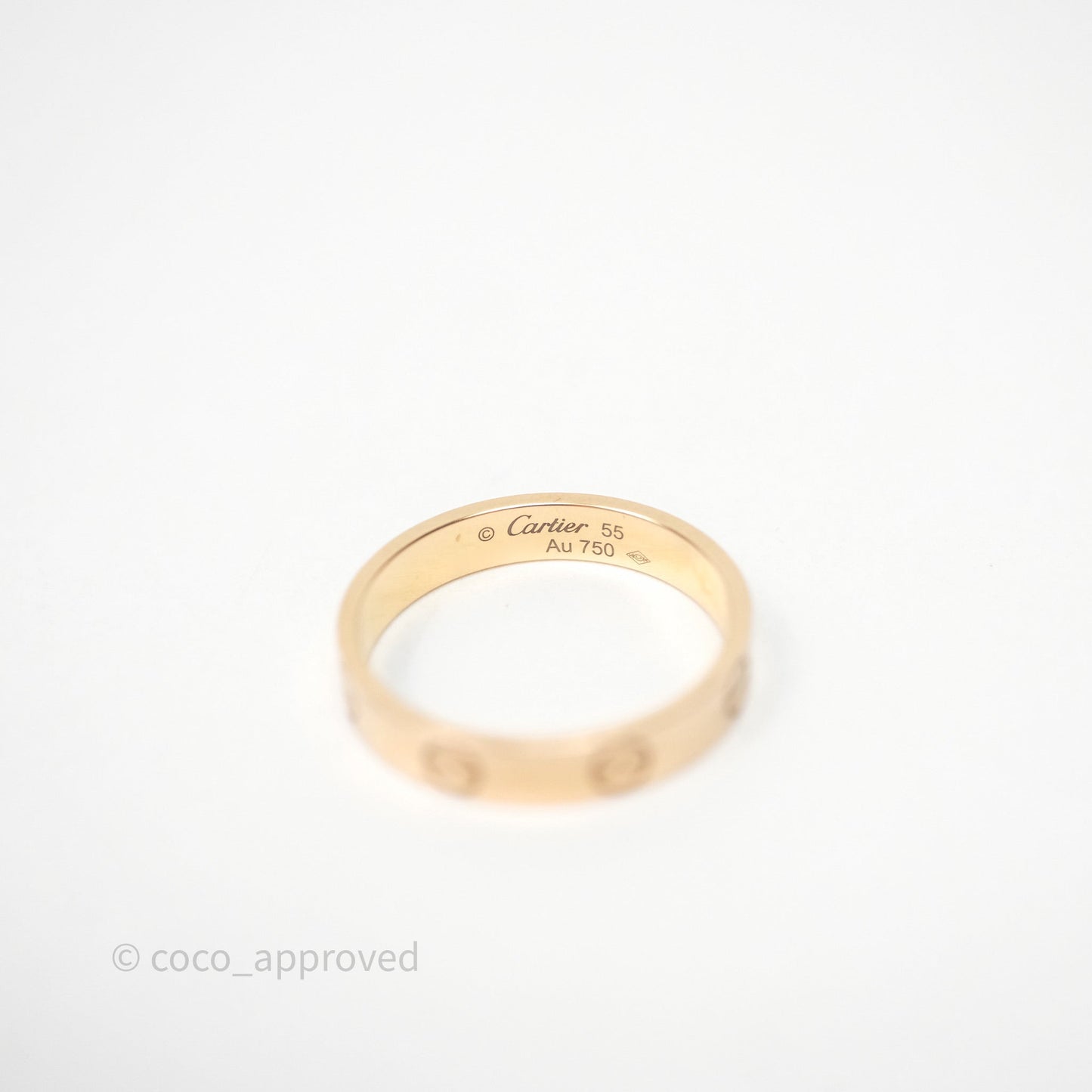 Cartier Love Ring Small Model Rose Gold