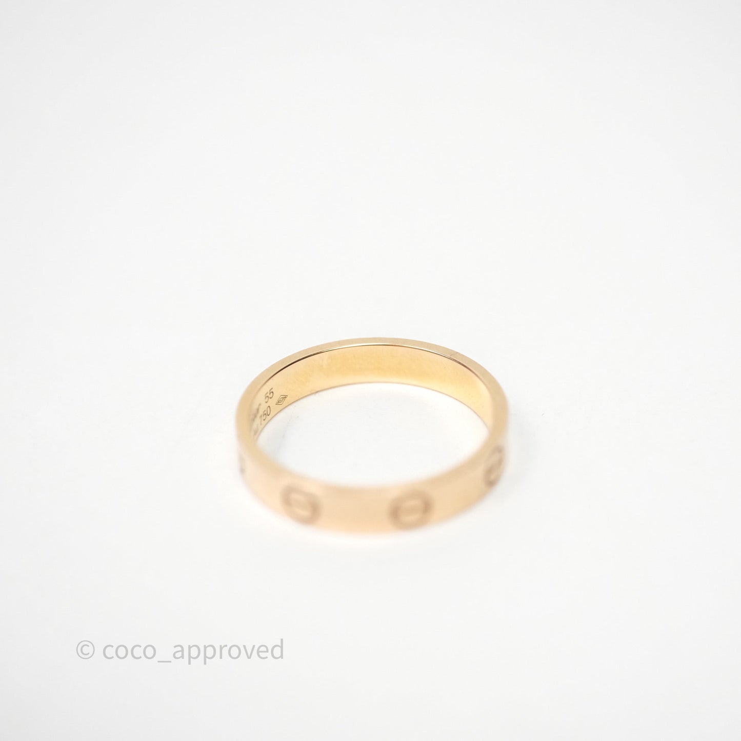 Cartier Love Ring Small Model Rose Gold