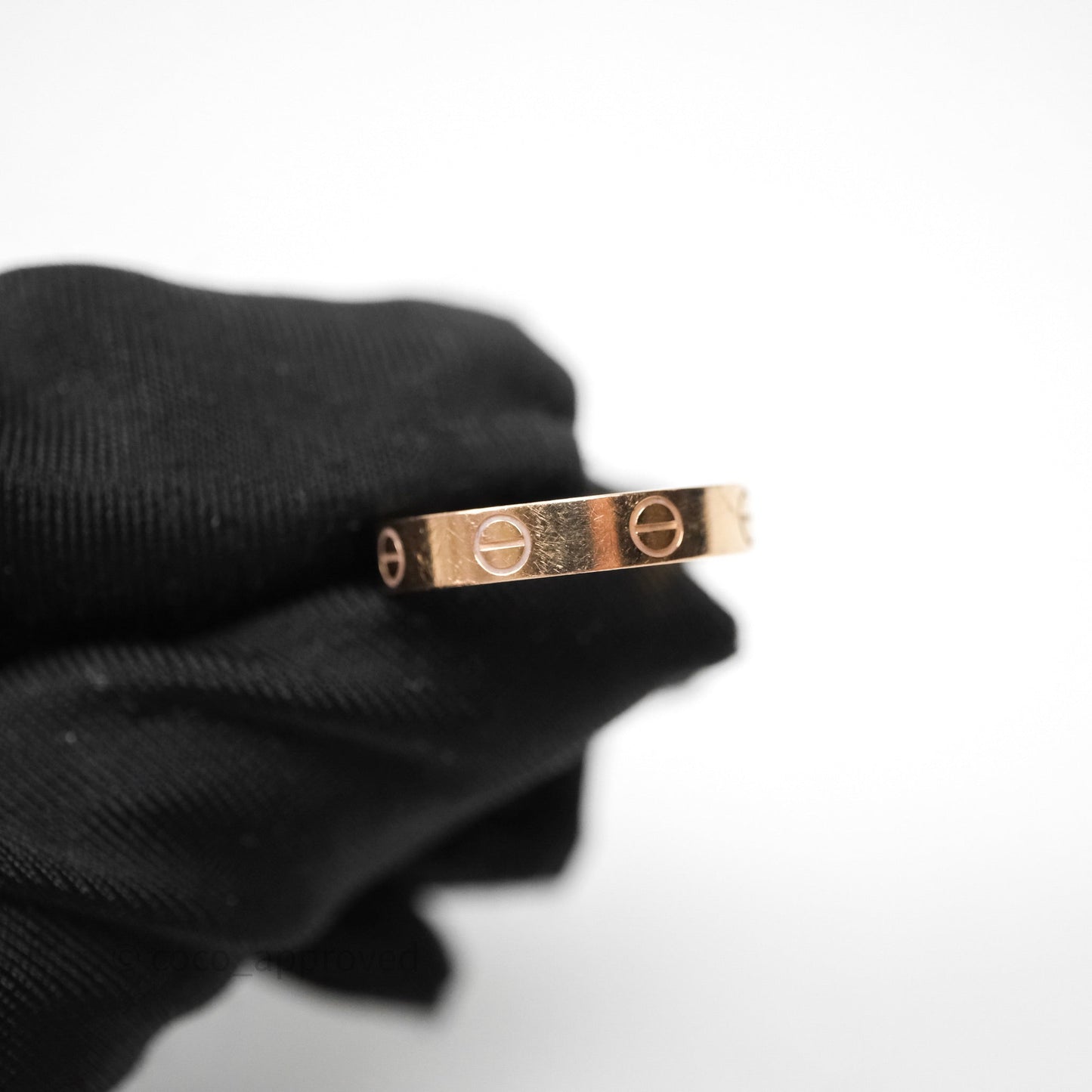 Cartier Love Ring Small Model Rose Gold