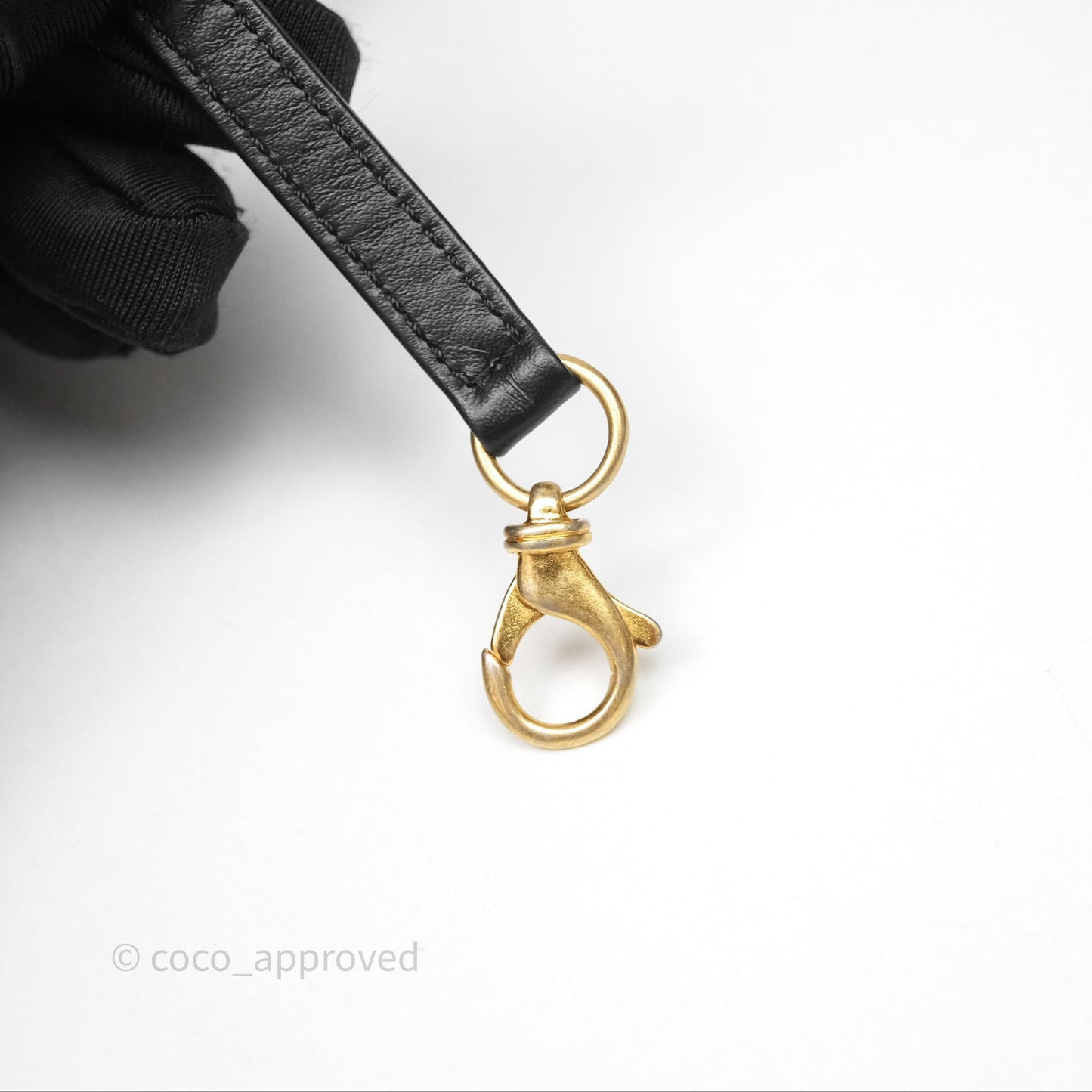 Chanel 22 Small Sequins Logo Black Velvet