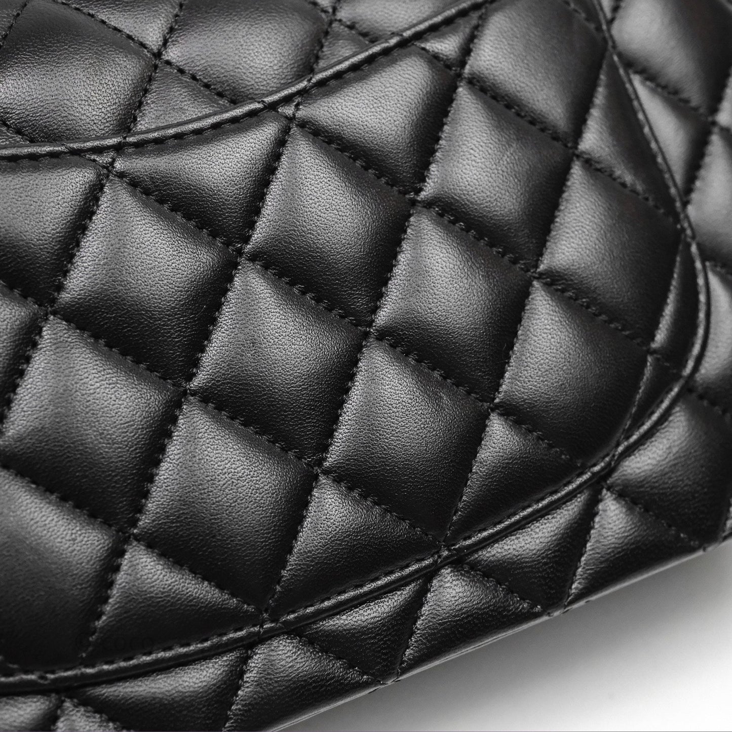 Chanel Small Classic Flap Quilted Black Lambskin Rose Gold Hardware