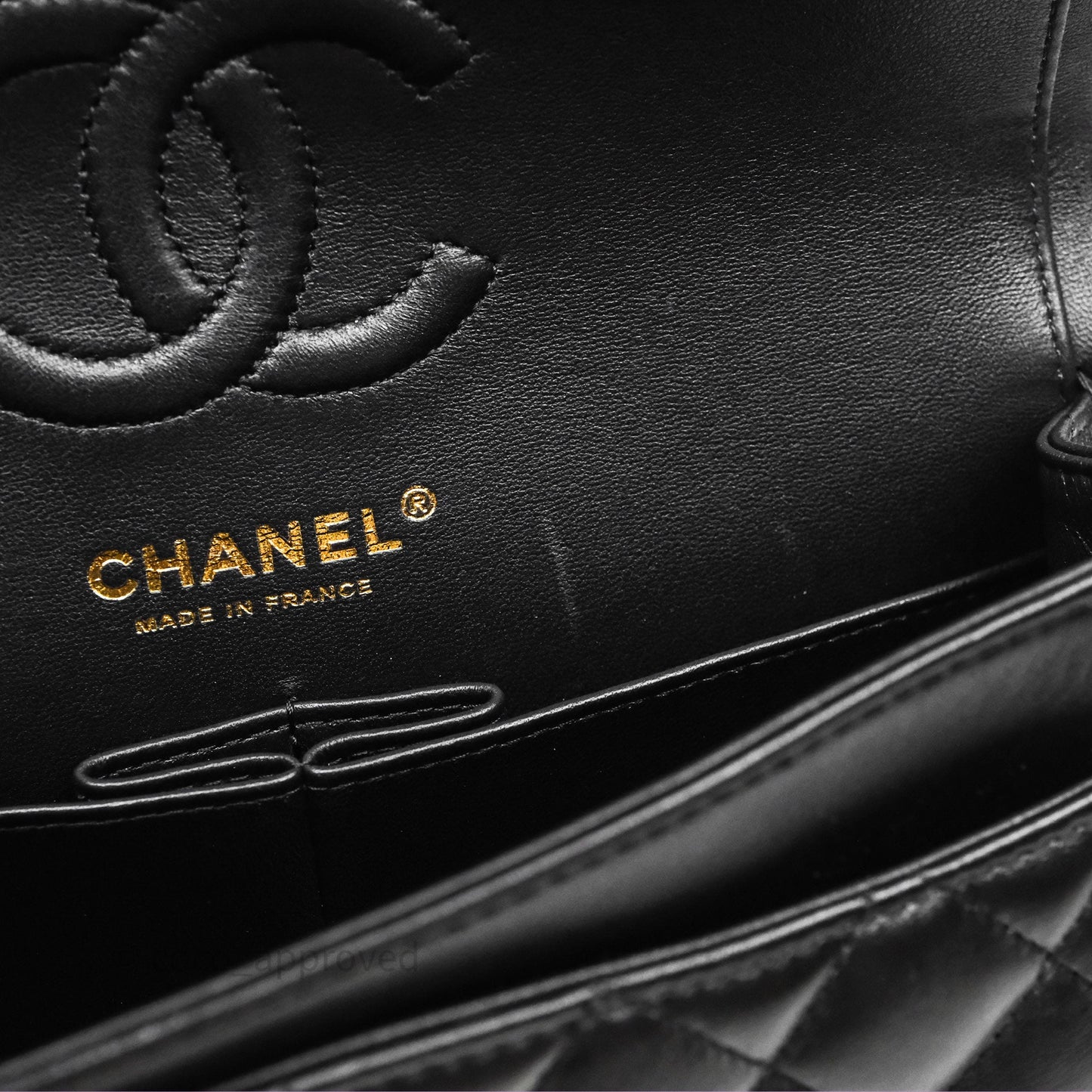 Chanel Small Classic Flap Quilted Black Lambskin Rose Gold Hardware