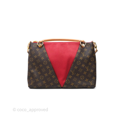 Louis Vuitton V Tote MM Monogram Canvas