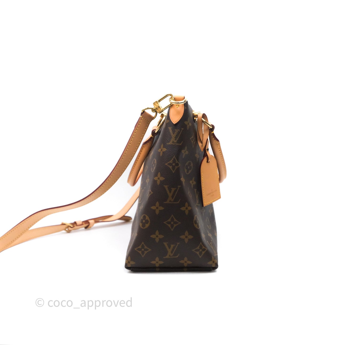 Louis Vuitton V Tote MM Monogram Canvas