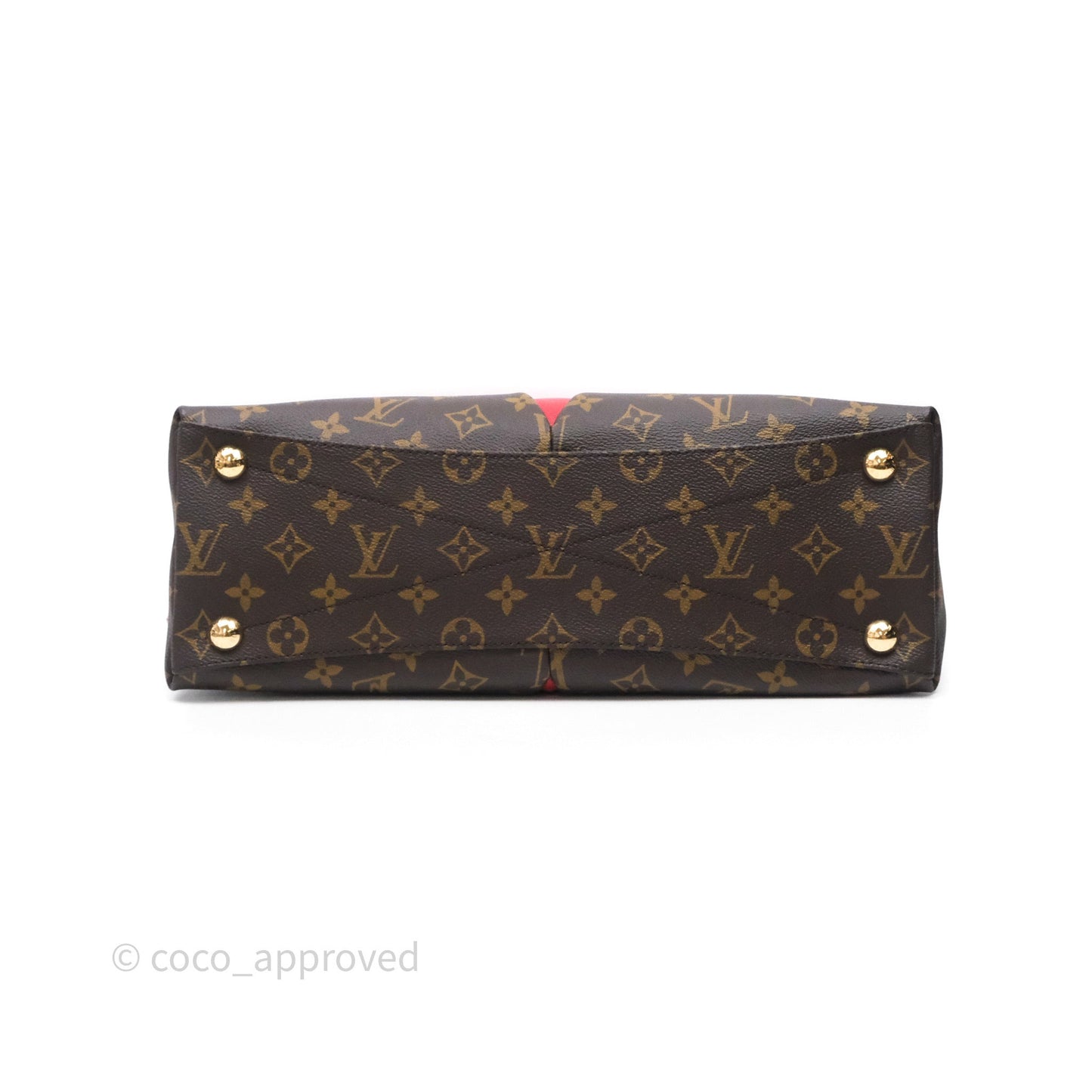 Louis Vuitton V Tote MM Monogram Canvas