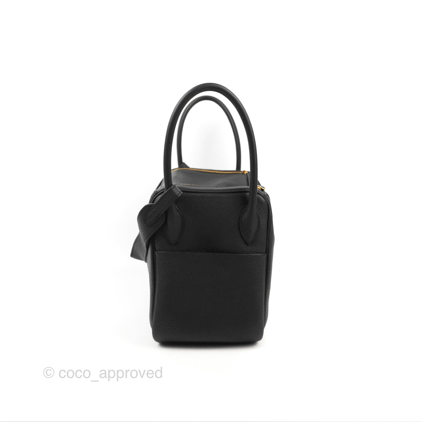 Hermès Lindy 26 Black Taurillion Clemence Gold Hardware