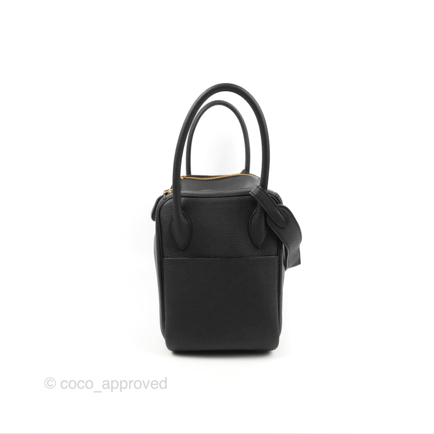 Hermès Lindy 26 Black Taurillion Clemence Gold Hardware