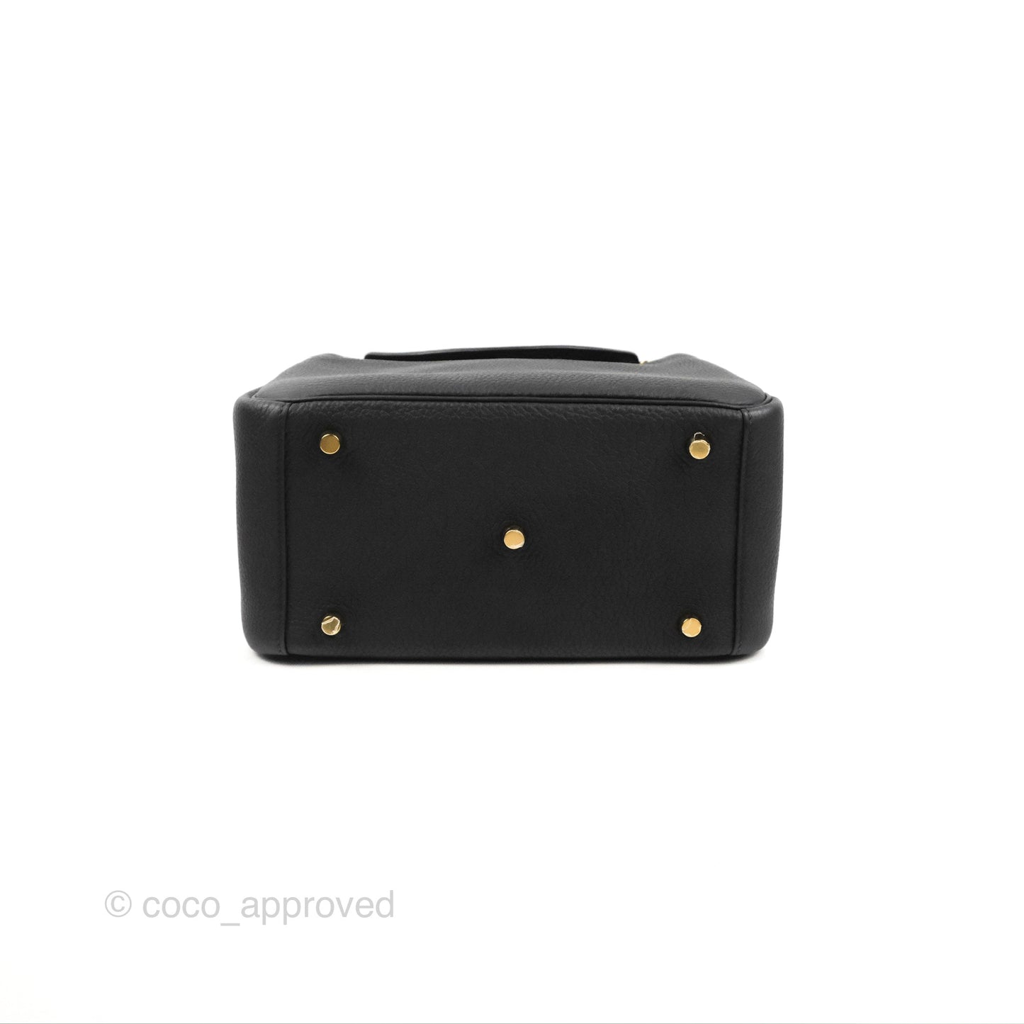 Hermès Lindy 26 Black Taurillion Clemence Gold Hardware