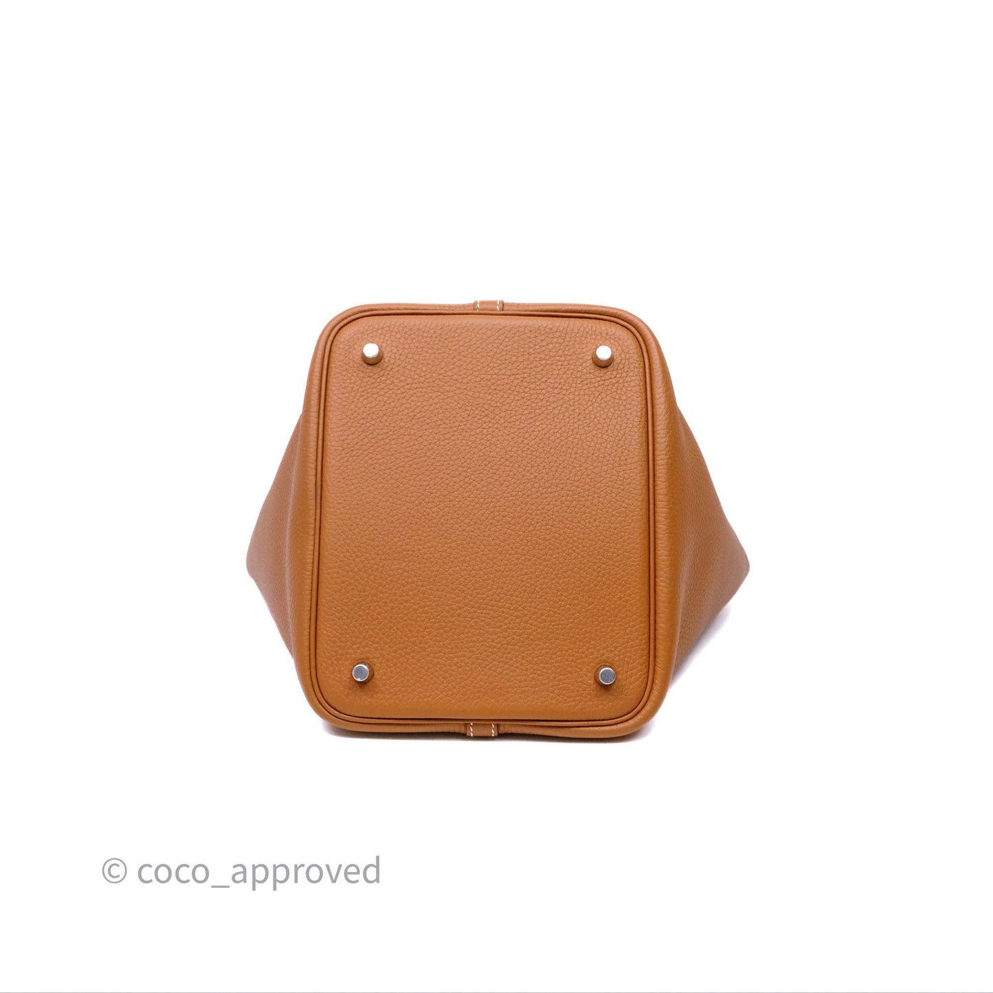 Hermès Picotin 22 Gold Clemence Palladium Hardware