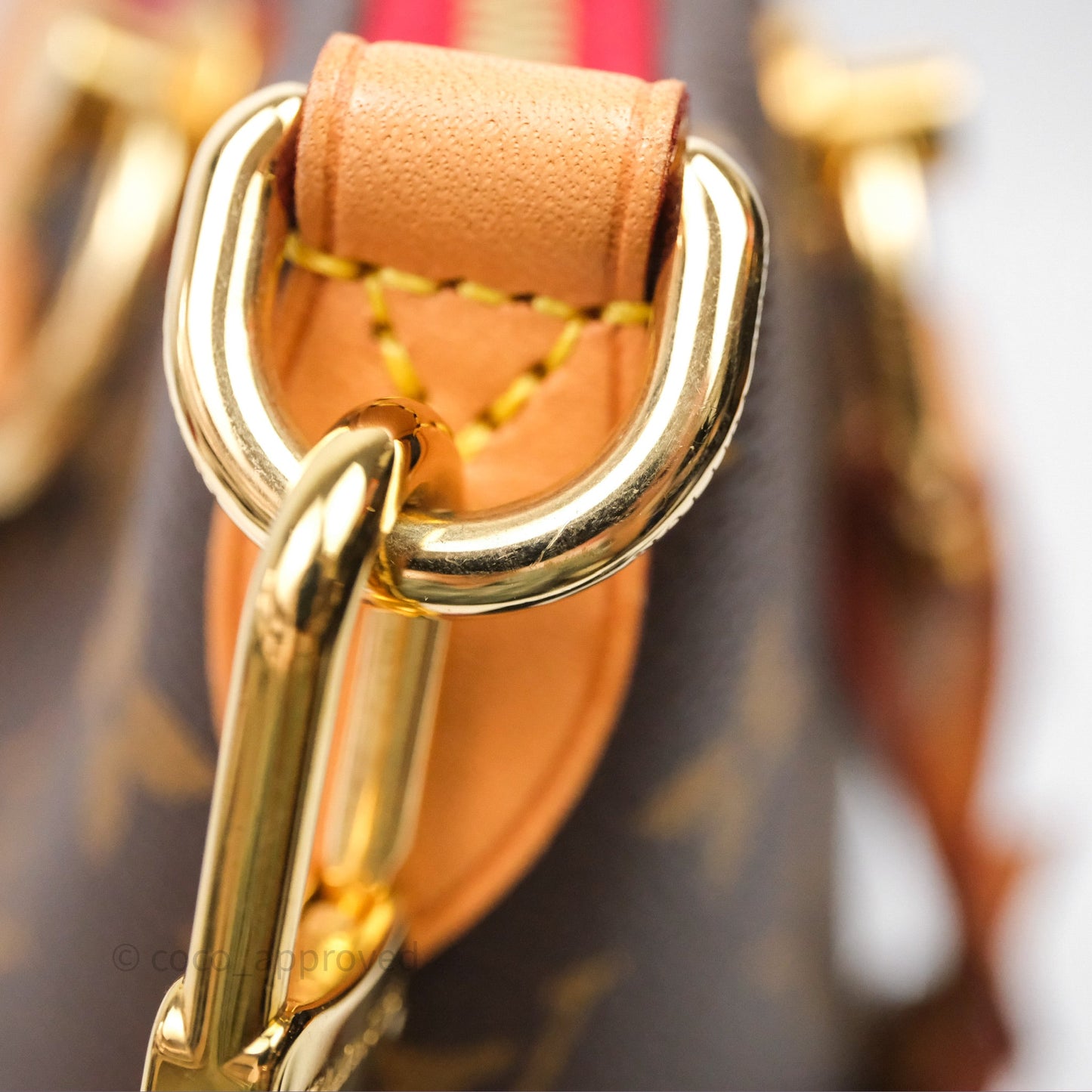 Louis Vuitton V Tote MM Monogram Canvas
