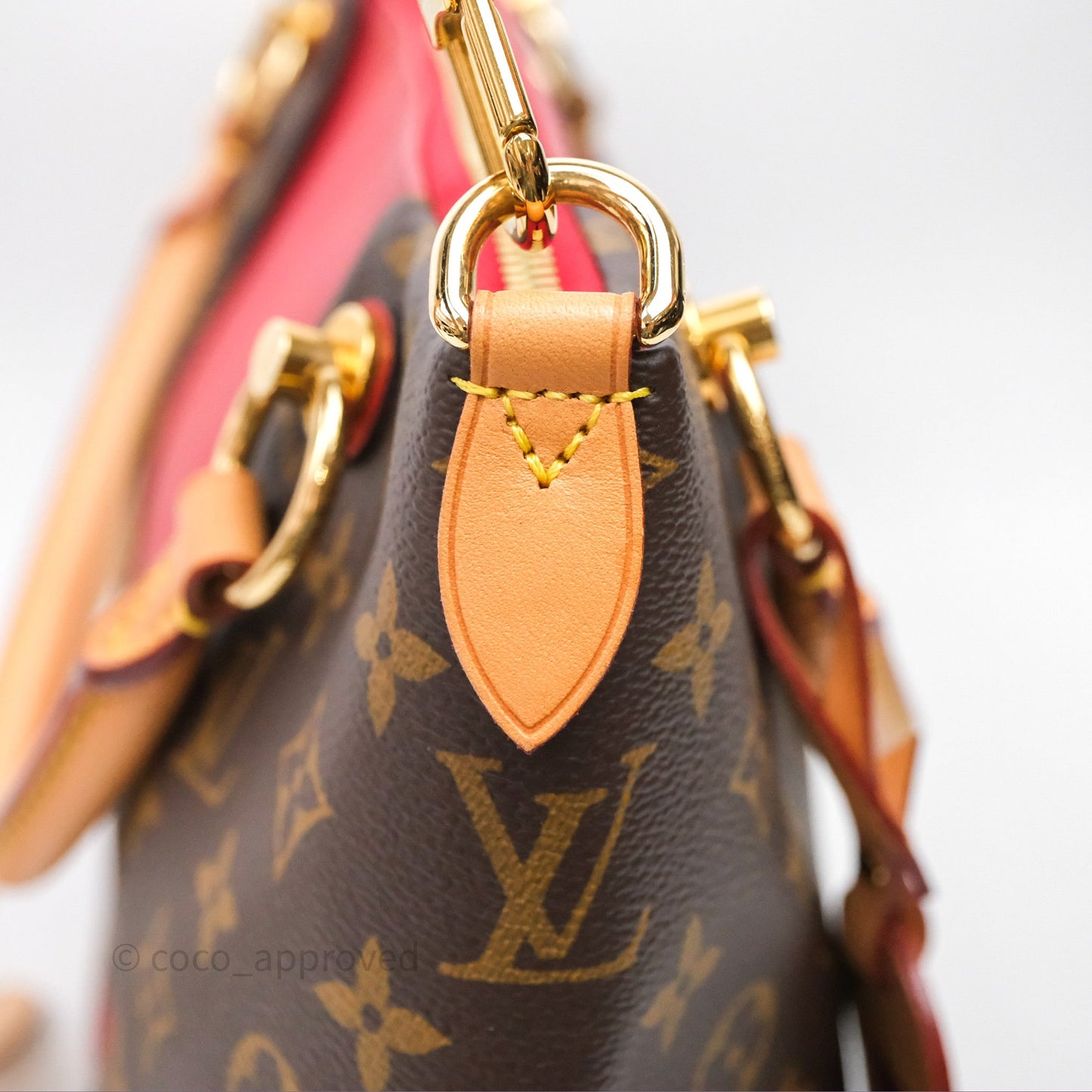 Louis Vuitton V Tote MM Monogram Canvas