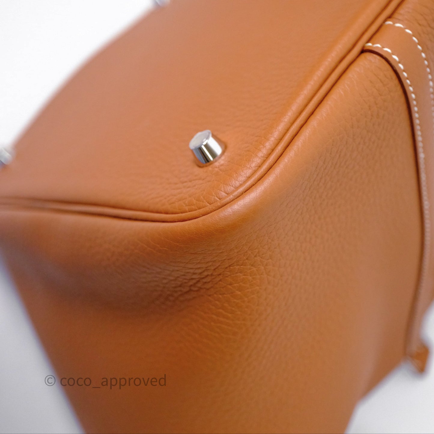 Hermès Picotin 22 Gold Clemence Palladium Hardware