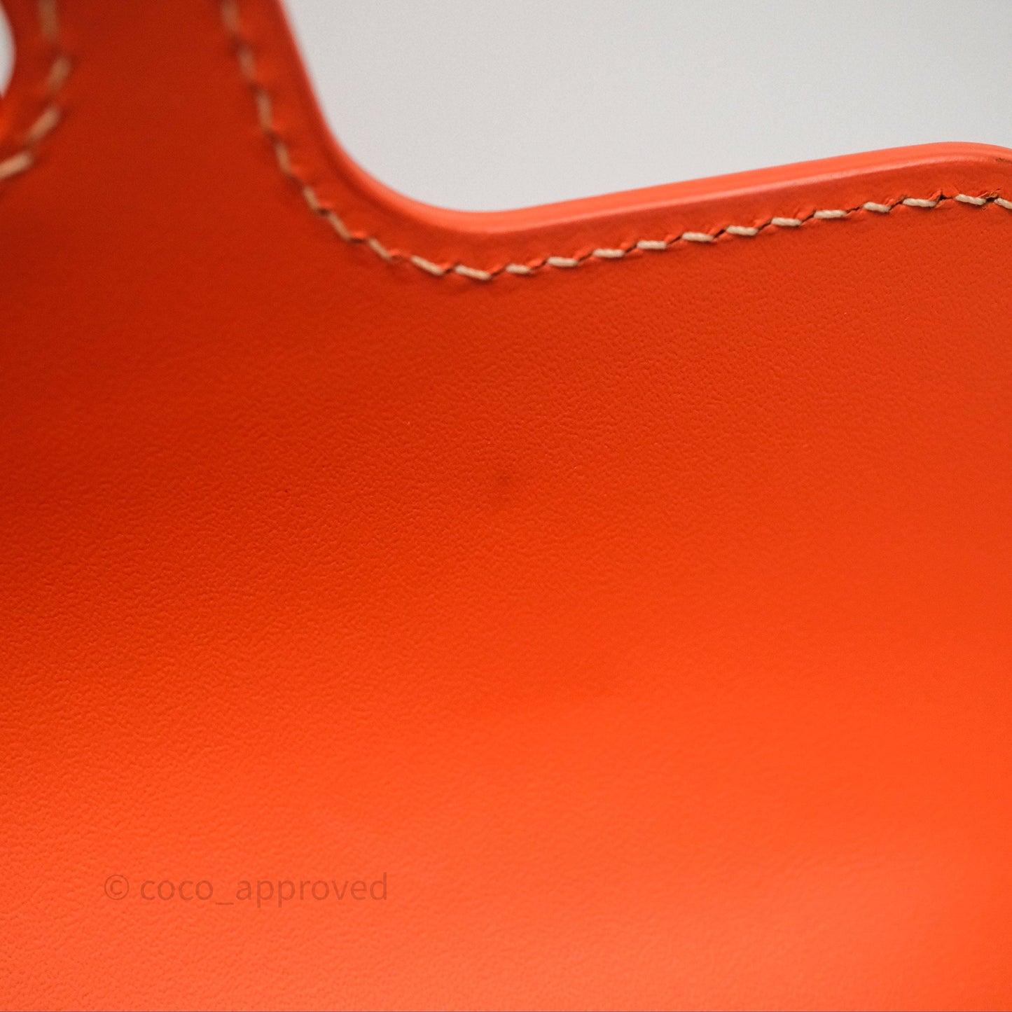 Goyard Saïgon Structuré Mini Bag Orange Goyardine Canvas