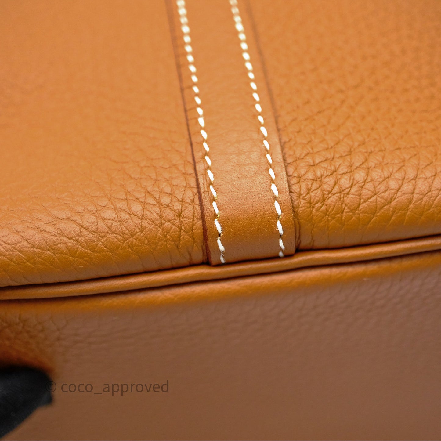Hermès Picotin 22 Gold Clemence Palladium Hardware