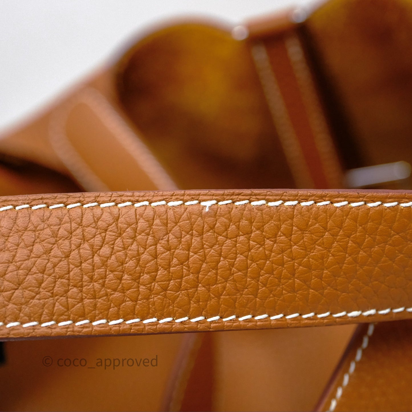 Hermès Picotin 22 Gold Clemence Palladium Hardware