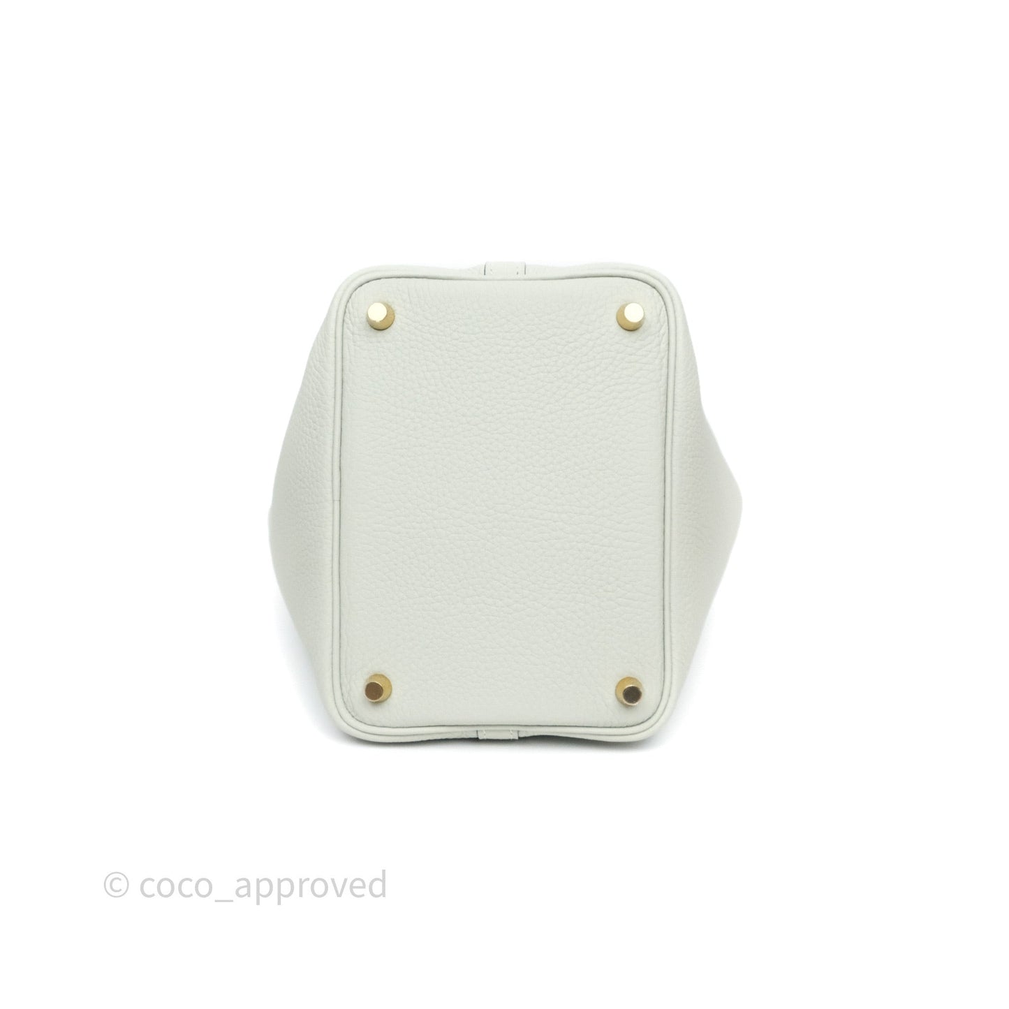 Hermès Picotin 18 Gris Neve 0W Clemence Gold Hardware