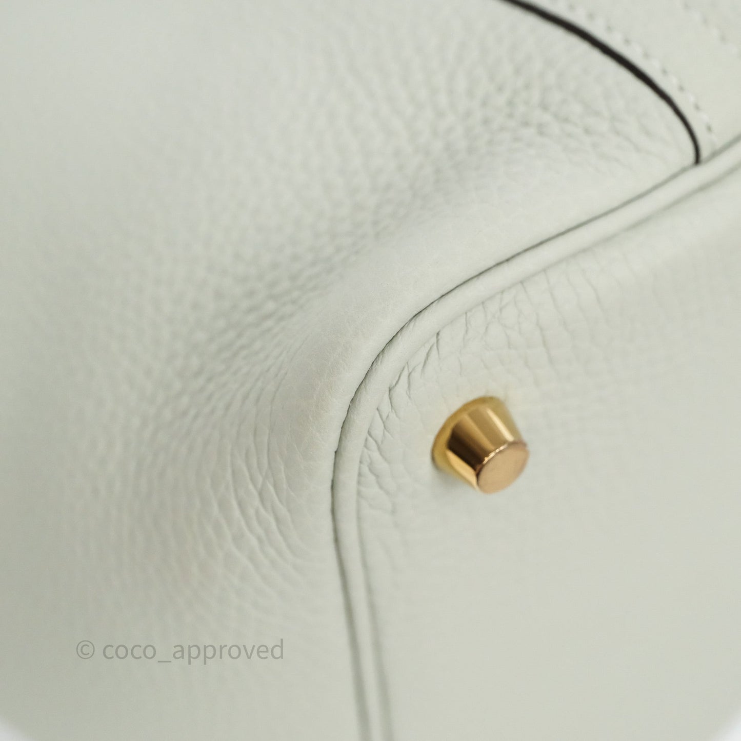Hermès Picotin 18 Gris Neve 0W Clemence Gold Hardware