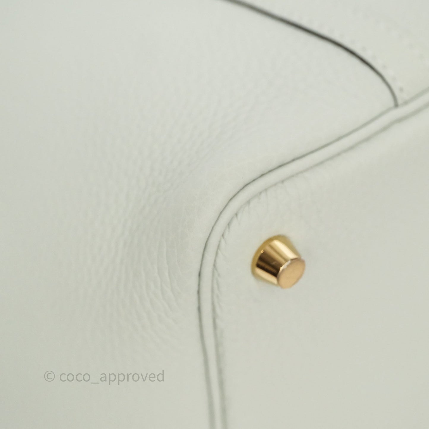Hermès Picotin 18 Gris Neve 0W Clemence Gold Hardware