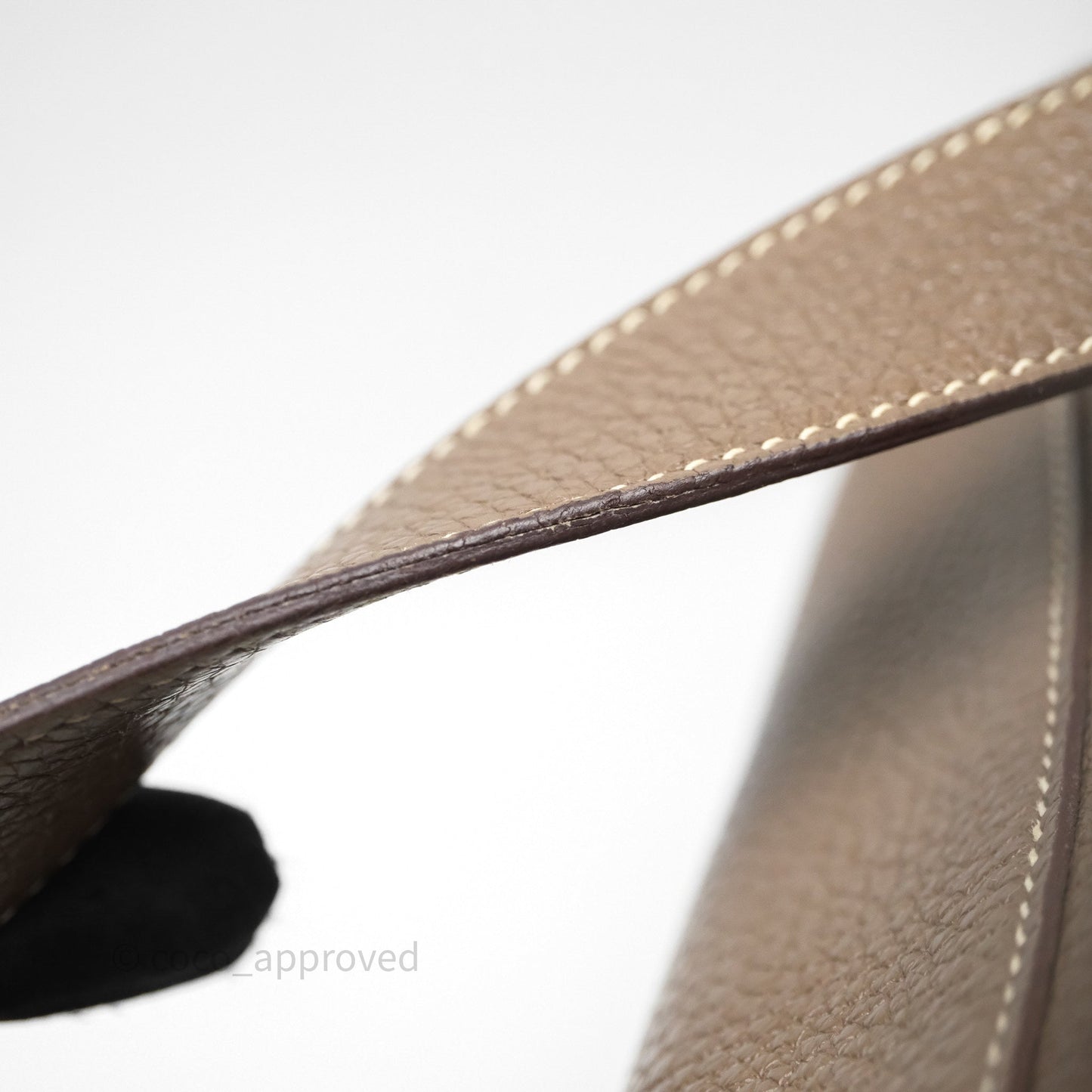 Hermès Lindy 26 Etoupe 18 Clemence Palladium Hardware