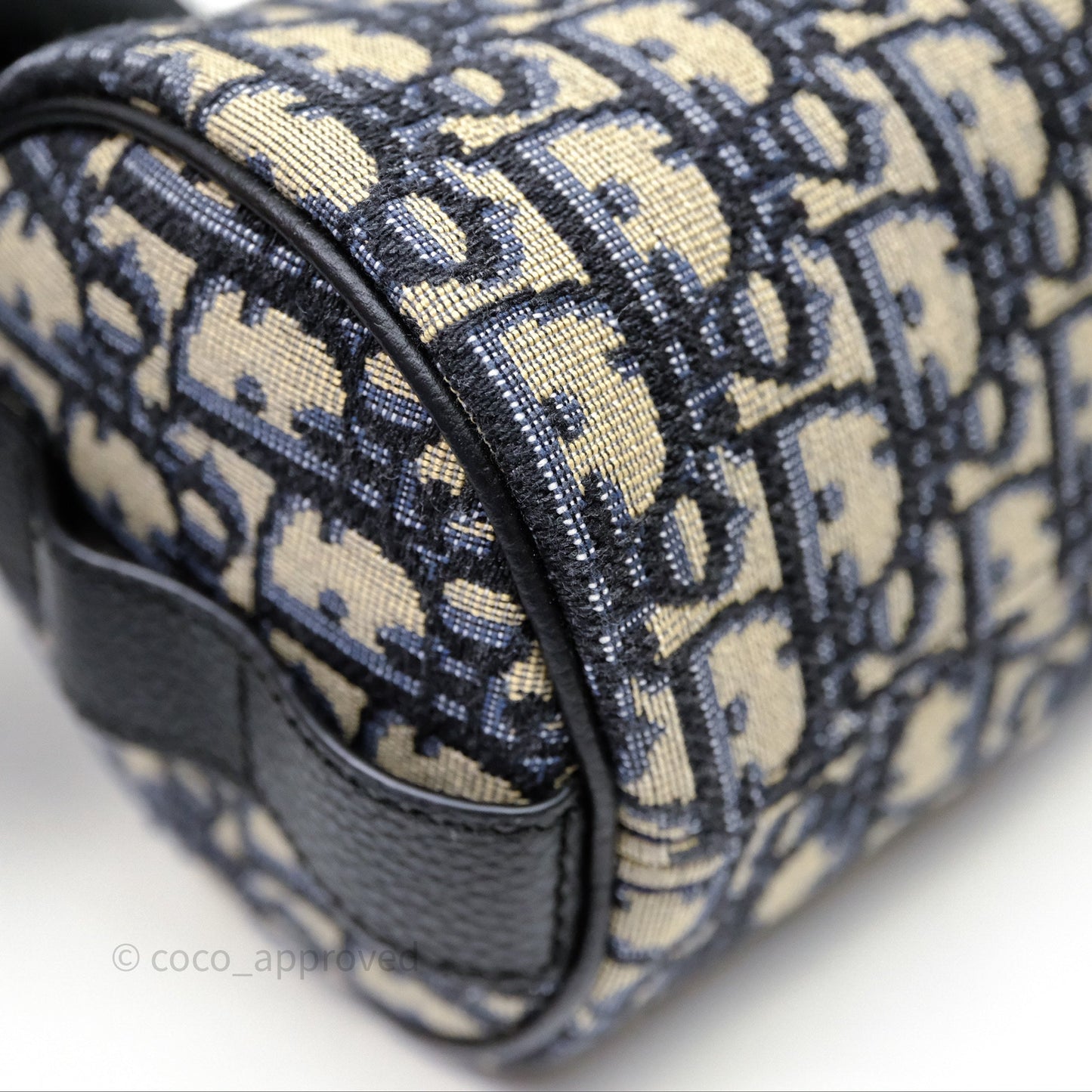 Dior Men's Mini Roller Messenger Bag Oblique Jacquard