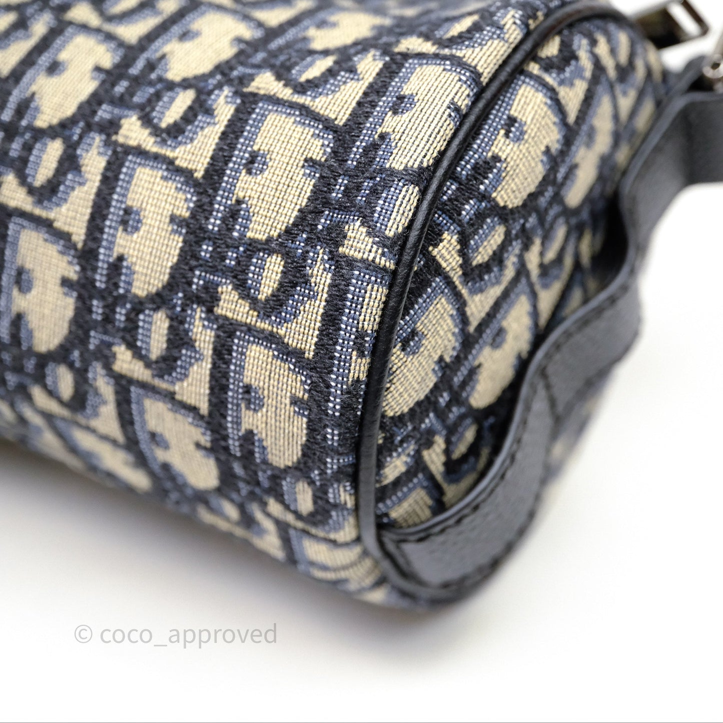 Dior Men's Mini Roller Messenger Bag Oblique Jacquard