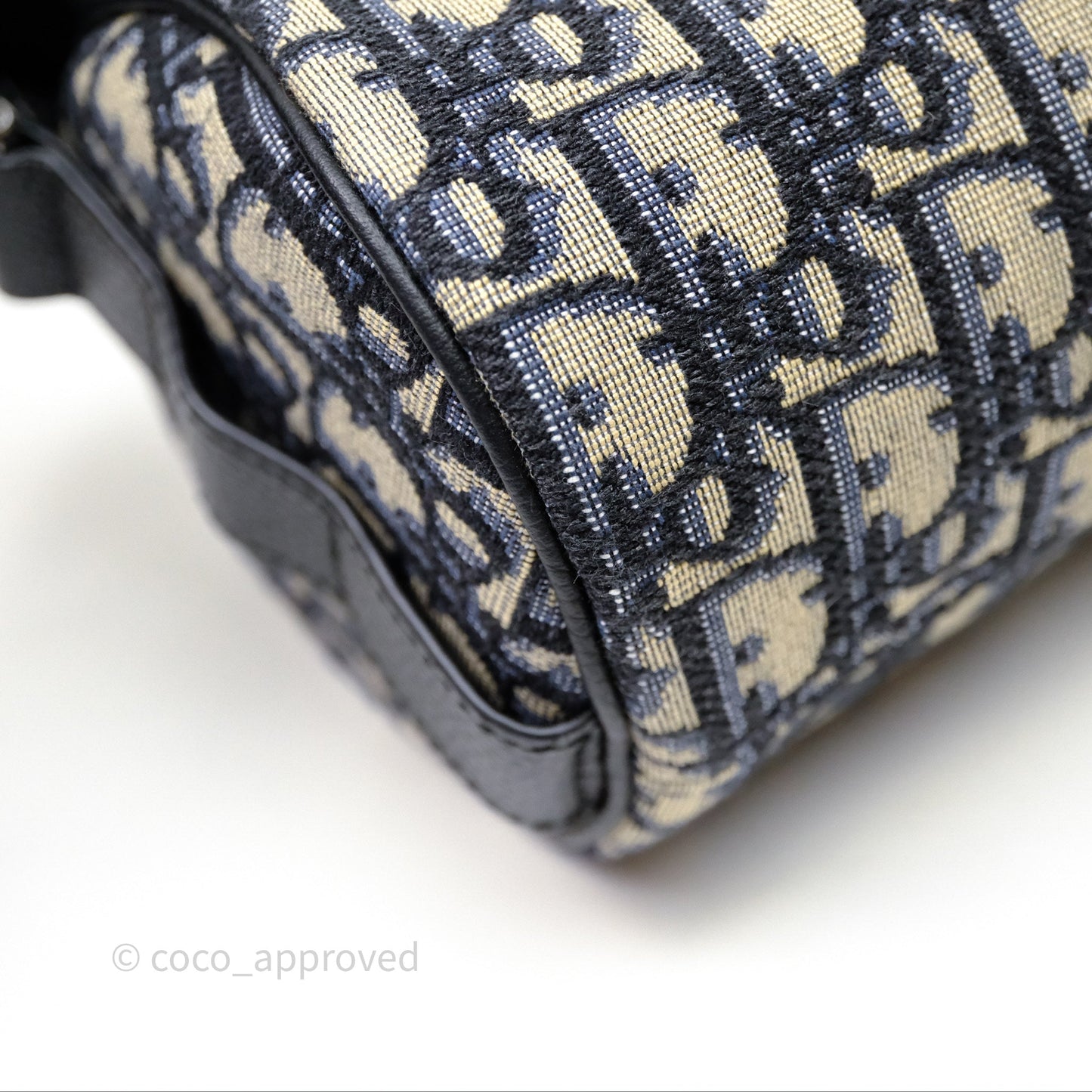 Dior Men's Mini Roller Messenger Bag Oblique Jacquard
