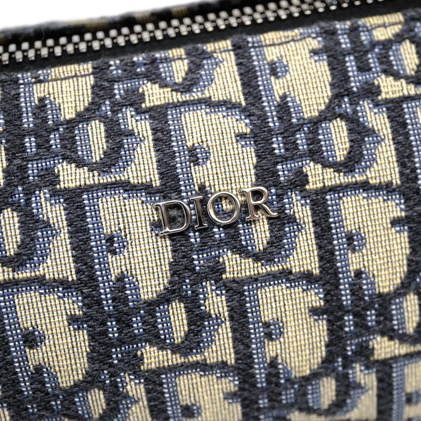 Dior Men's Mini Roller Messenger Bag Oblique Jacquard