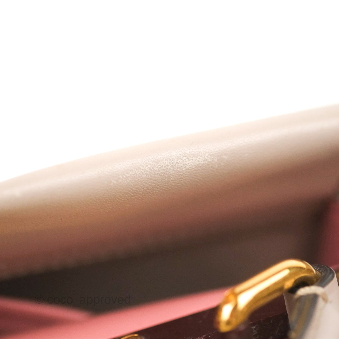 Fendi Peekaboo Medium Light Taupe Gold Hardware