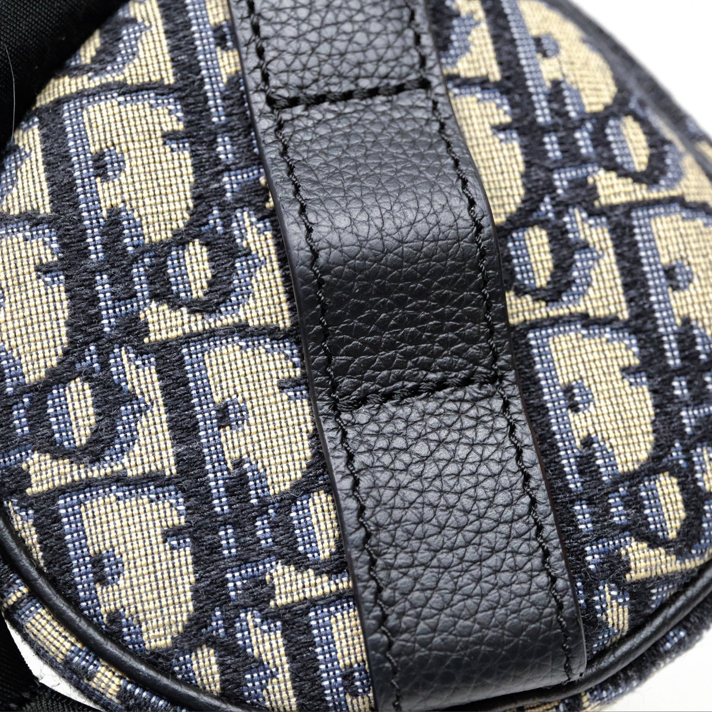 Dior Men's Mini Roller Messenger Bag Oblique Jacquard