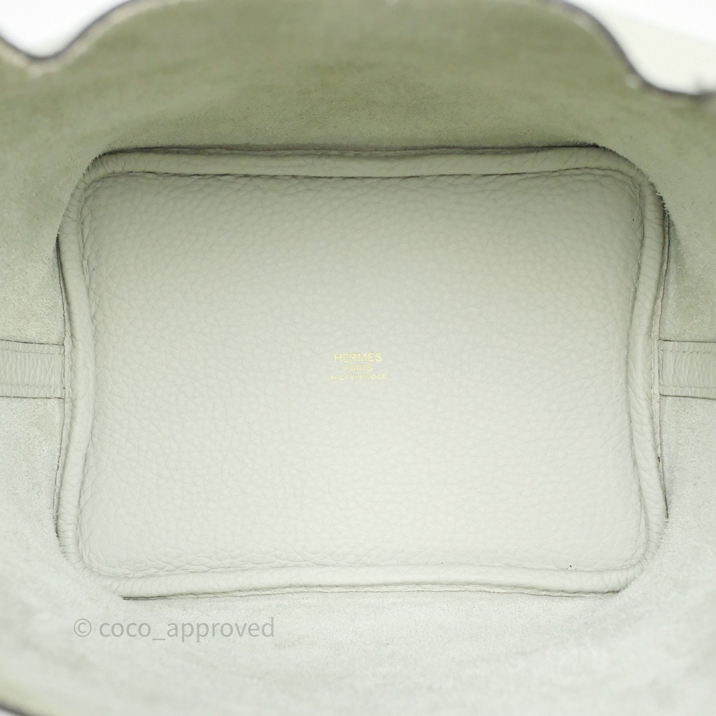 Hermès Picotin 18 Gris Neve 0W Clemence Gold Hardware