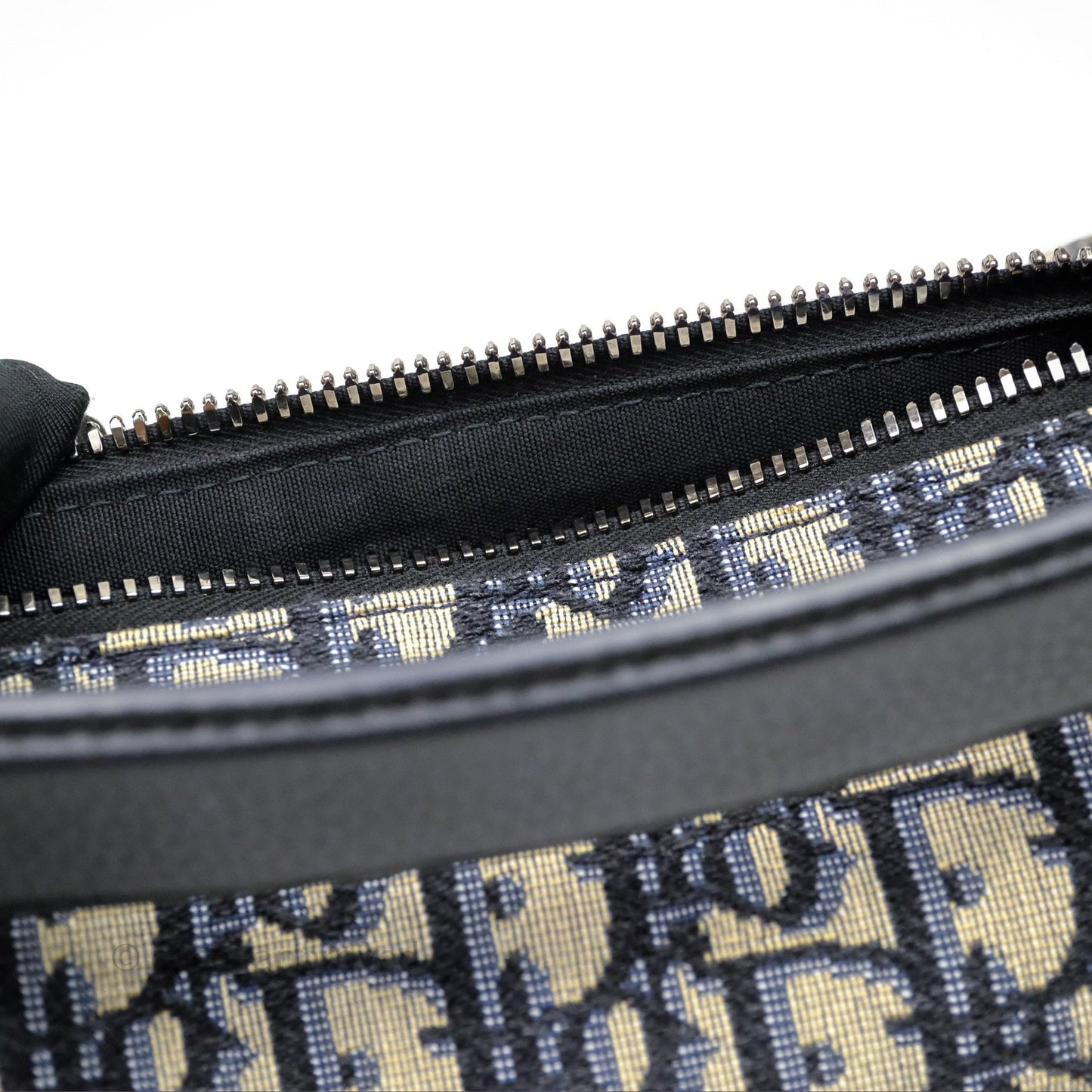 Dior Men's Mini Roller Messenger Bag Oblique Jacquard