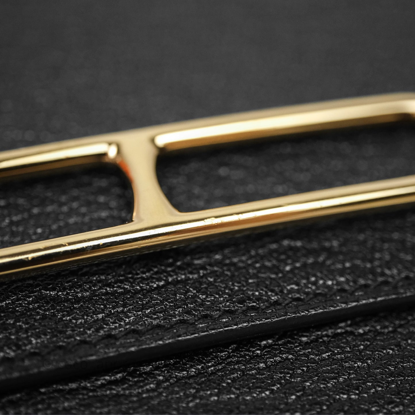 Hermès Roulis Slim Wallet Black Noir 89 Chevre Mysore Gold Hardware