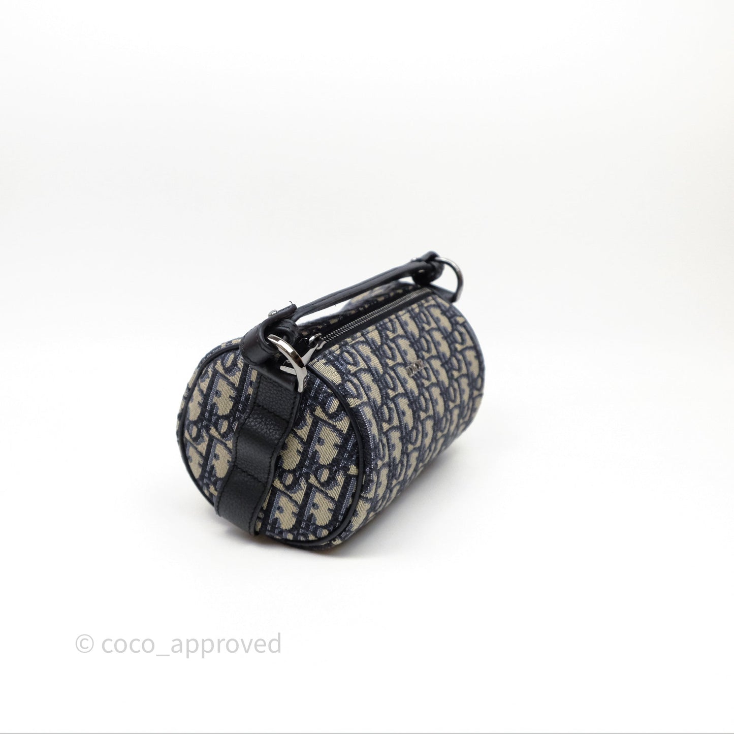 Dior Men's Mini Roller Messenger Bag Oblique Jacquard