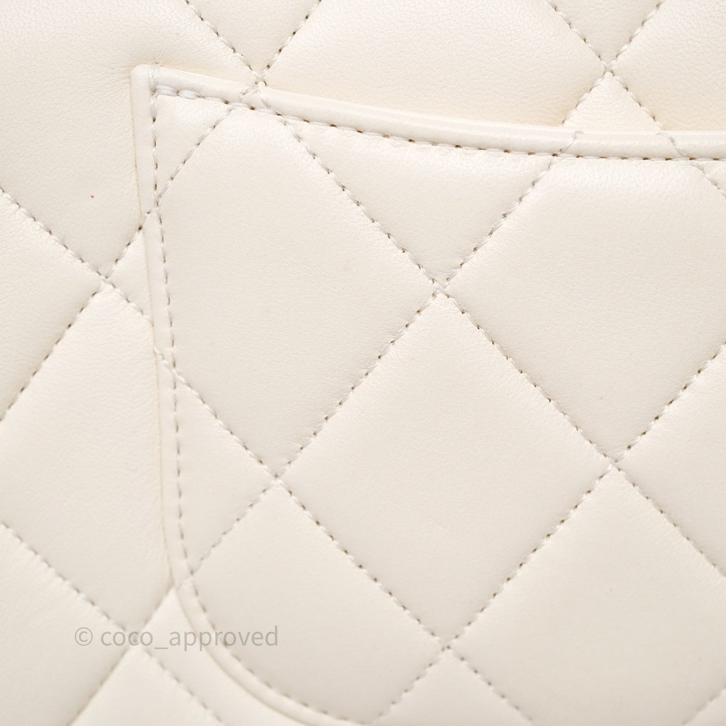 Chanel Small Trendy CC Ivory White Lambskin Rose Gold Hardware