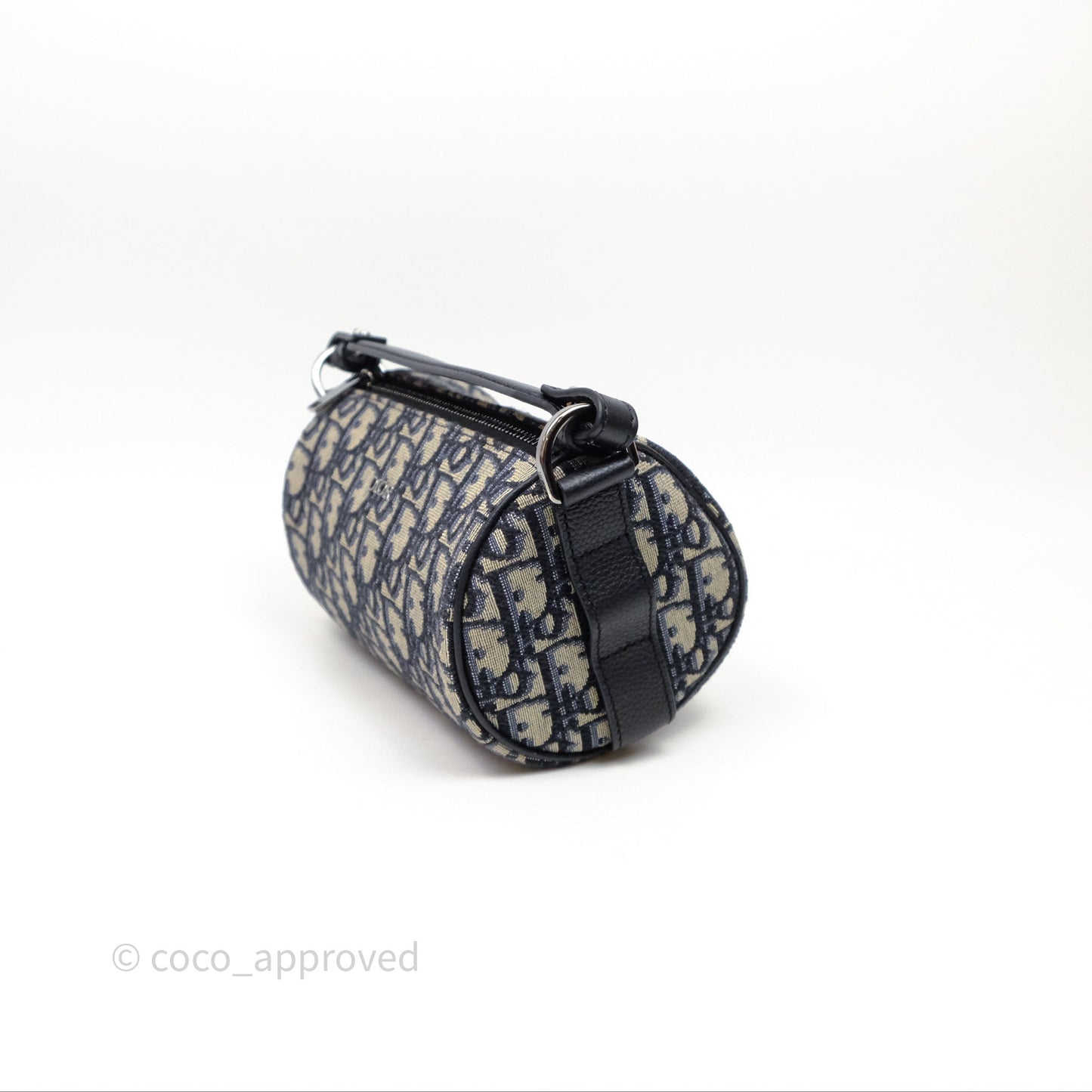 Dior Men's Mini Roller Messenger Bag Oblique Jacquard