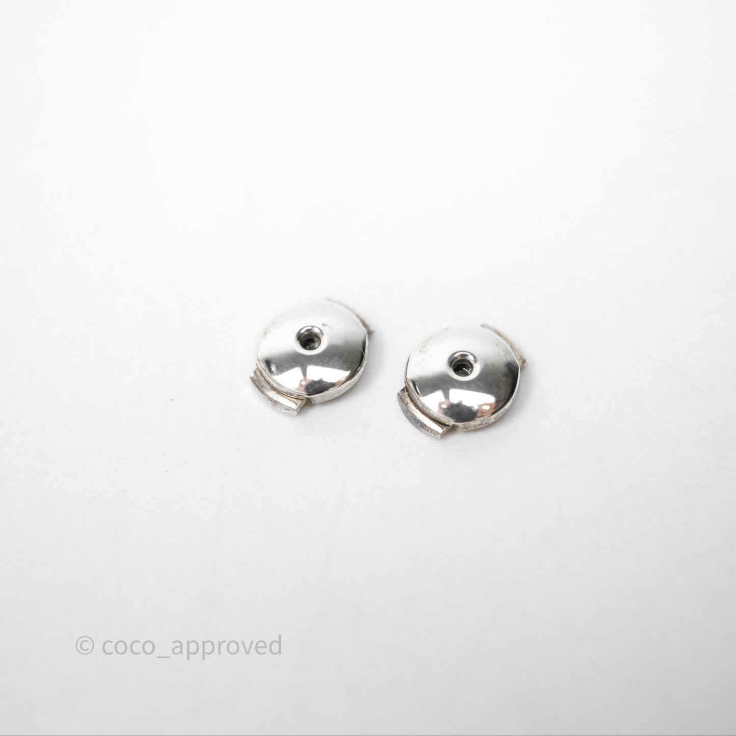 Hermès Farandole Drop Earrings Sterling Silver