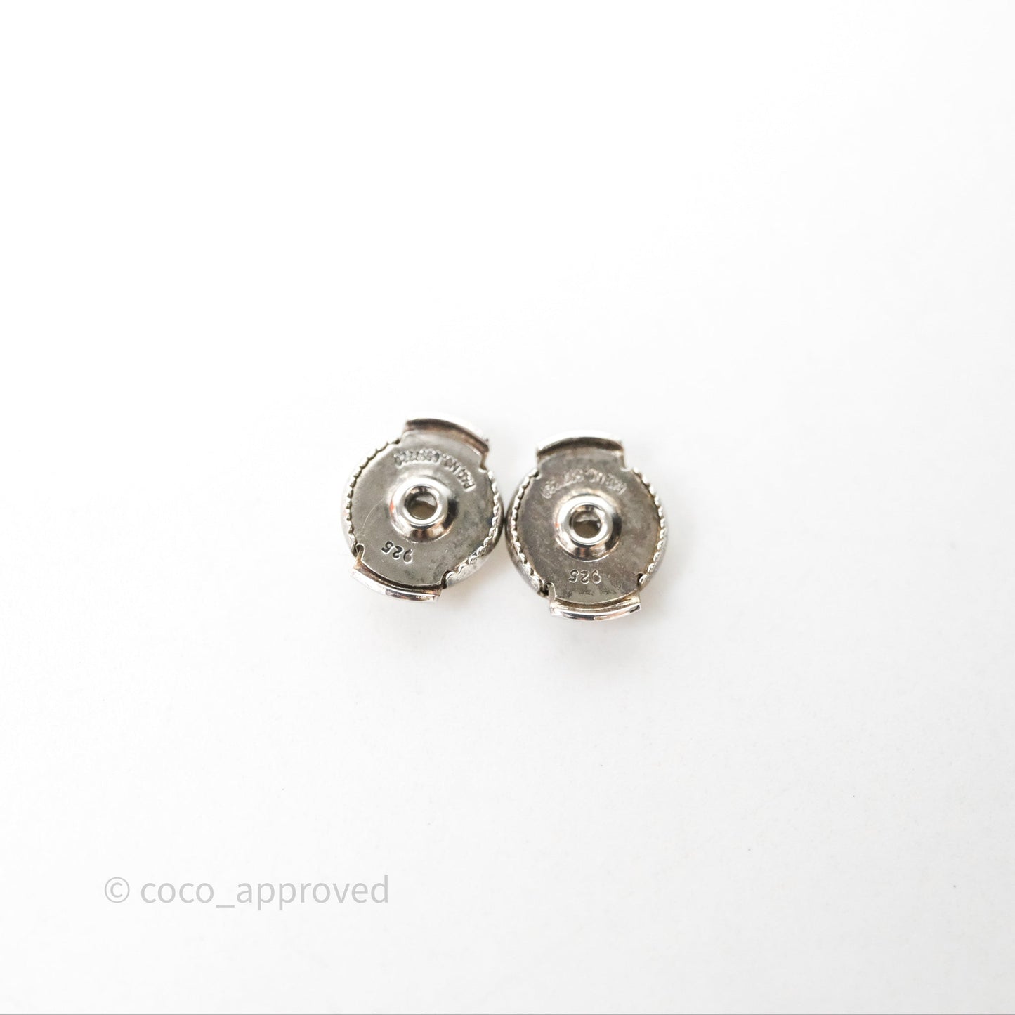 Hermès Farandole Drop Earrings Sterling Silver