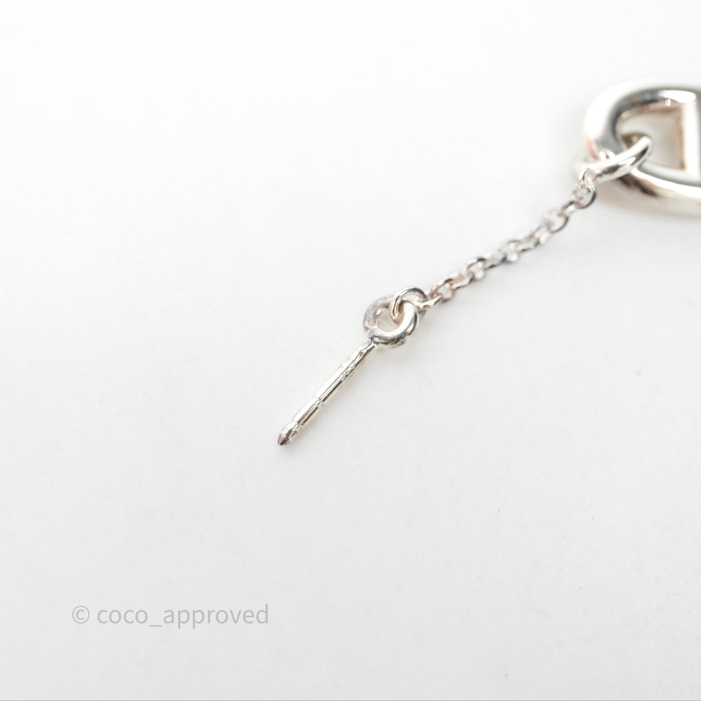 Hermès Farandole Drop Earrings Sterling Silver