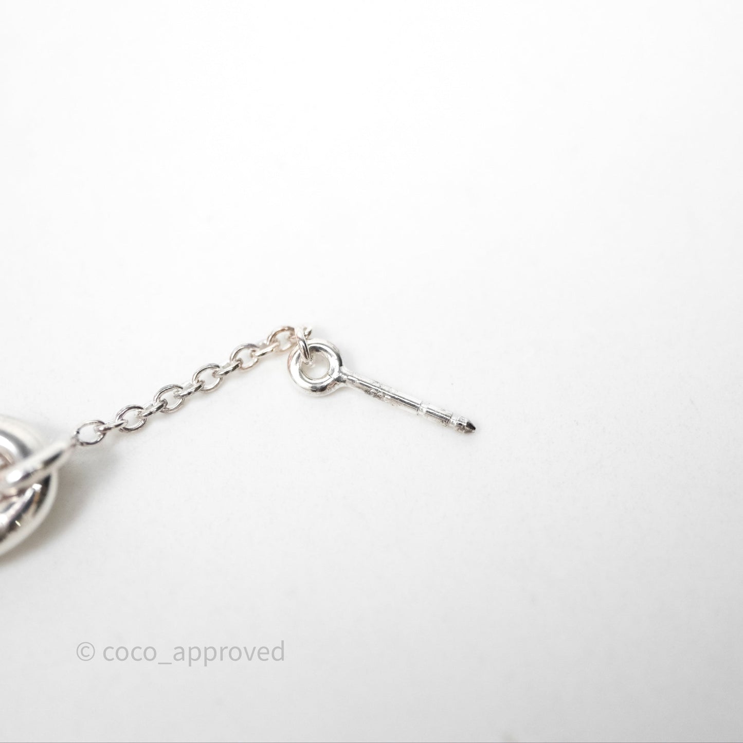 Hermès Farandole Drop Earrings Sterling Silver