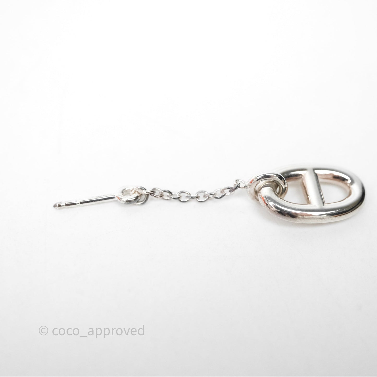 Hermès Farandole Drop Earrings Sterling Silver