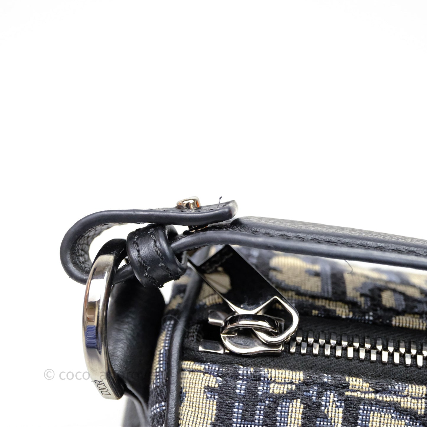 Dior Men's Mini Roller Messenger Bag Oblique Jacquard