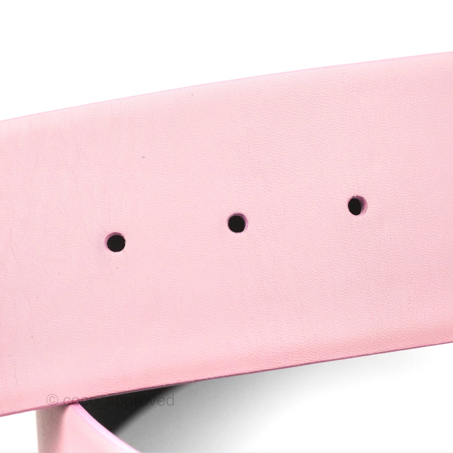 Chanel Woven Chain Buckle Belt Pink 19C