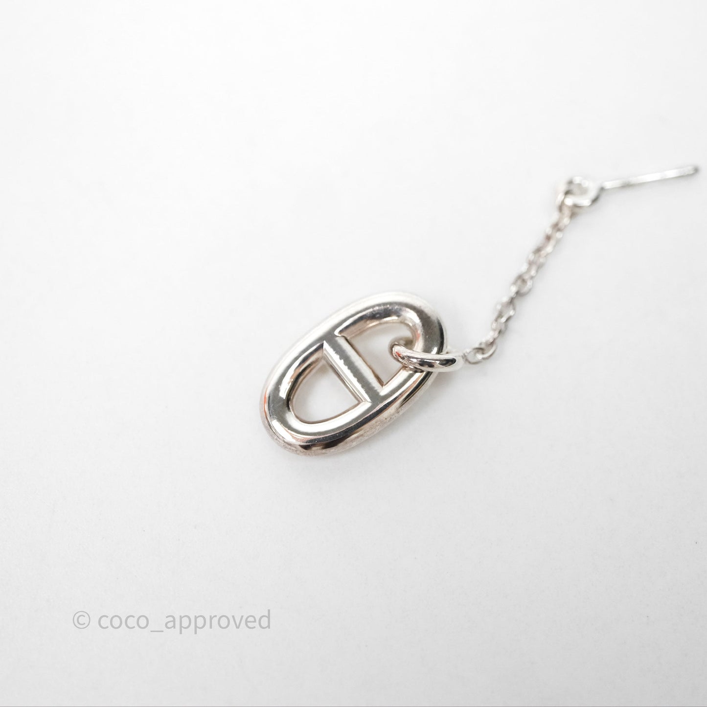 Hermès Farandole Drop Earrings Sterling Silver