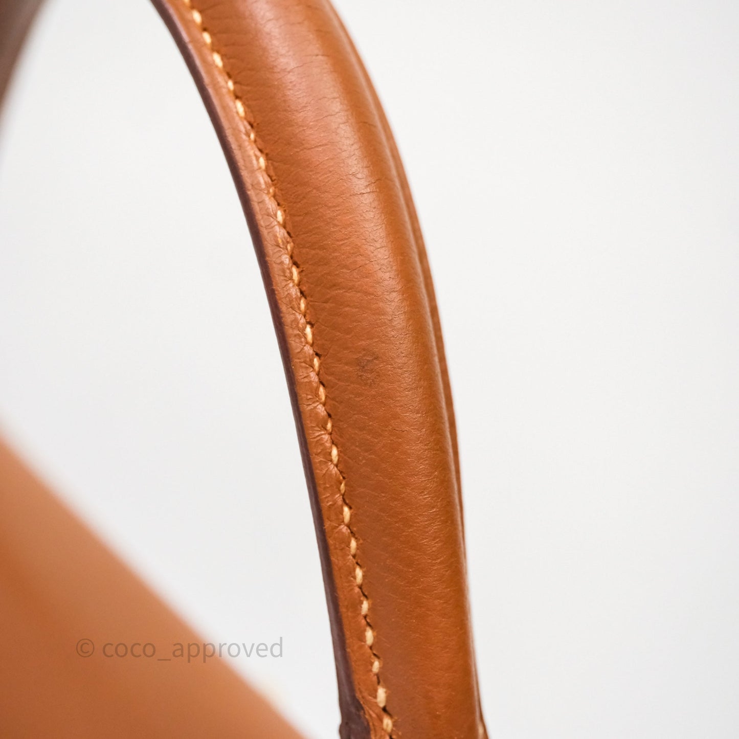 Hermès Kelly 28 Sellier Gold Courchevel Gold Hardware