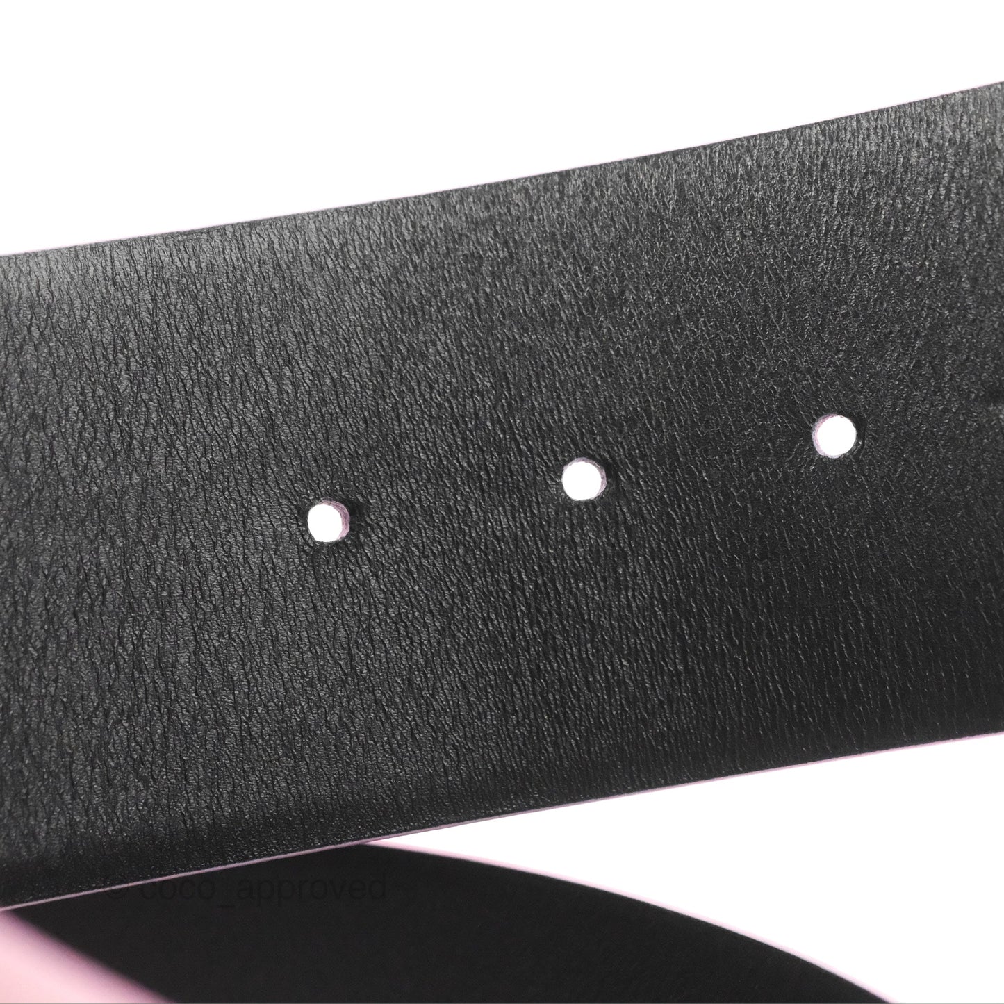 Chanel Woven Chain Buckle Belt Pink 19C