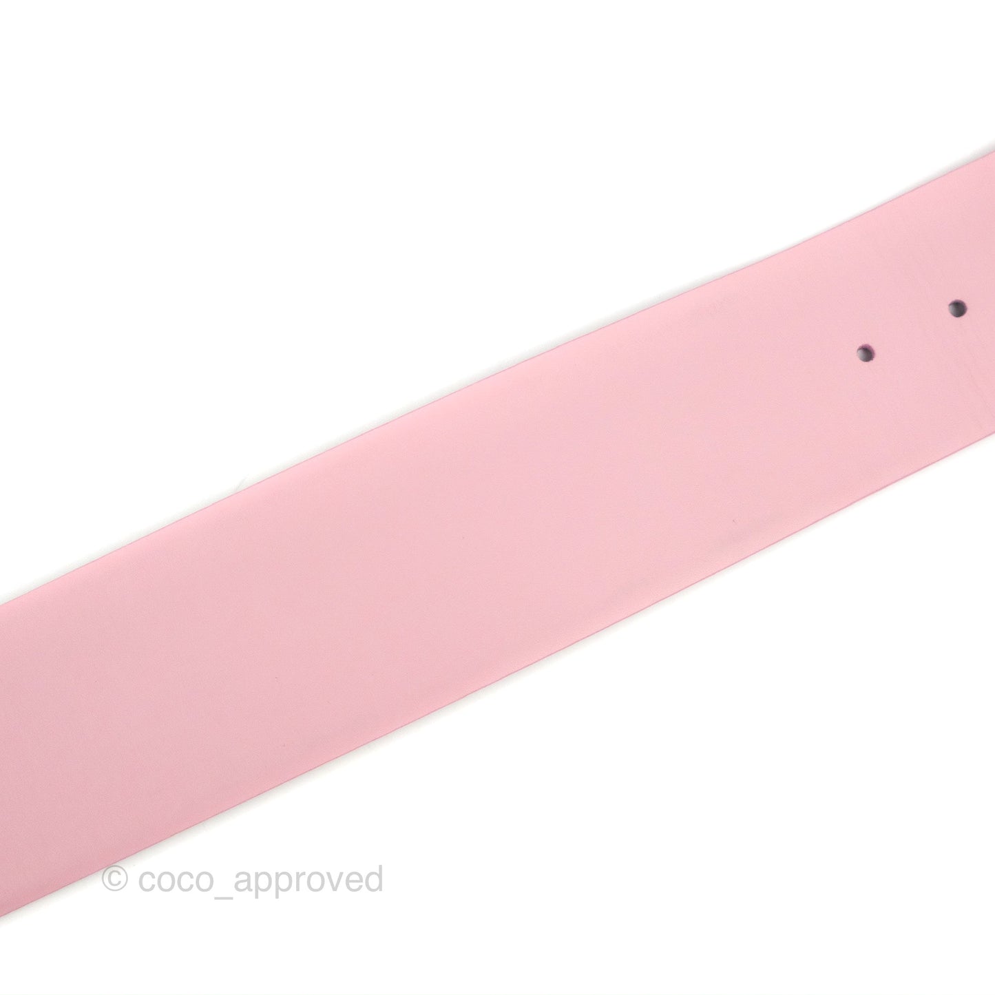 Chanel Woven Chain Buckle Belt Pink 19C