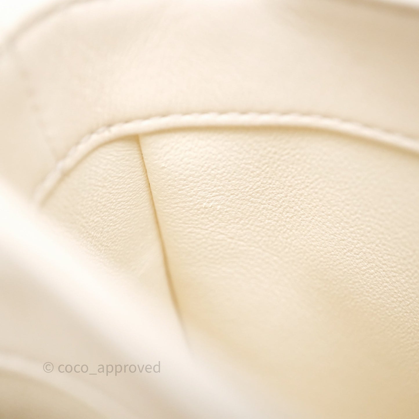 Chanel Small Trendy CC Ivory White Lambskin Rose Gold Hardware