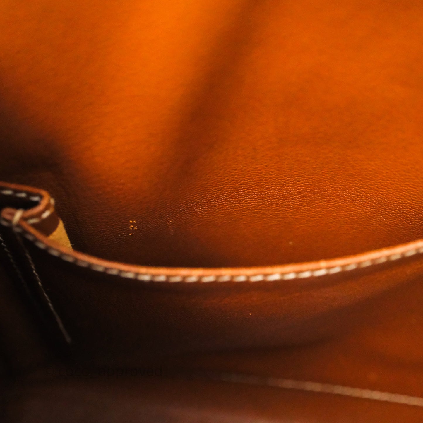 Hermès Kelly 28 Sellier Gold Courchevel Gold Hardware