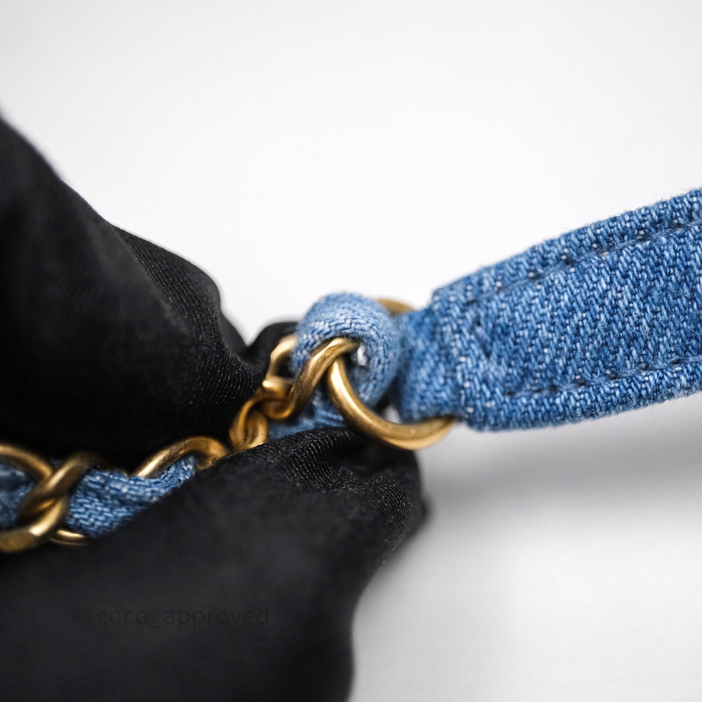 Chanel Quilted Small Denim Mood Flap Blue Multicolor